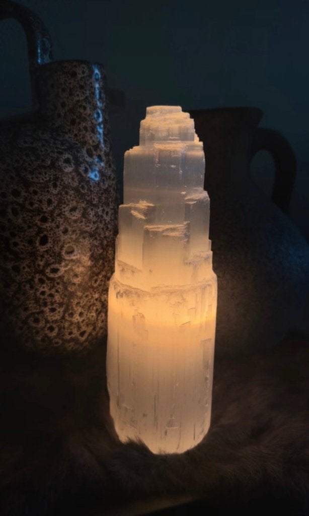 Seleniet kristal lamp, Ophalen