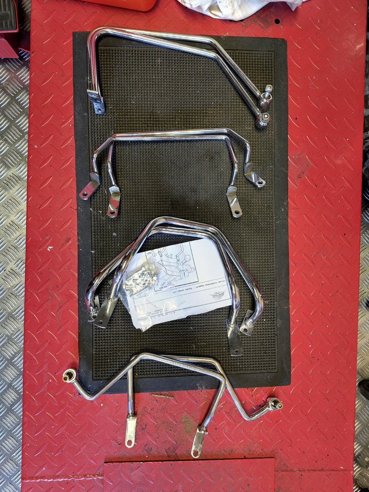 tas beugels Suzuki Savage ls 650 ., Motoren, Ophalen of Verzenden