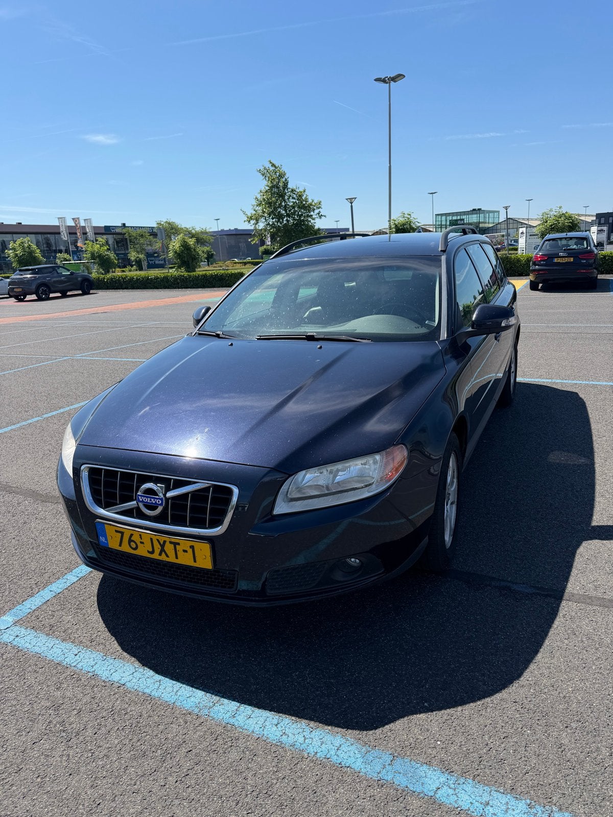 Volvo V70 2.0 2009 Blauw, Voorwielaandrijving, 145 pk, 4 cilinders, Blauw