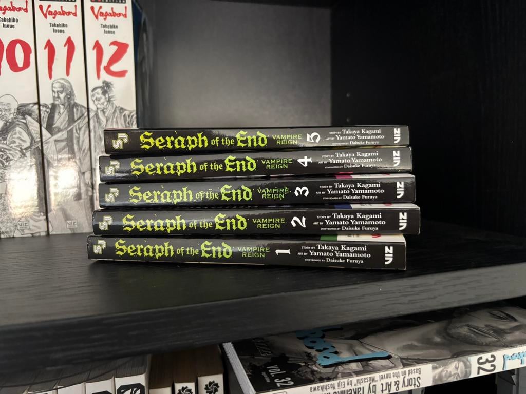 Seraph of the end manga 1-5, Boeken, Eén comic, Ophalen of Verzenden, Zo goed als nieuw, Japan (Manga)
