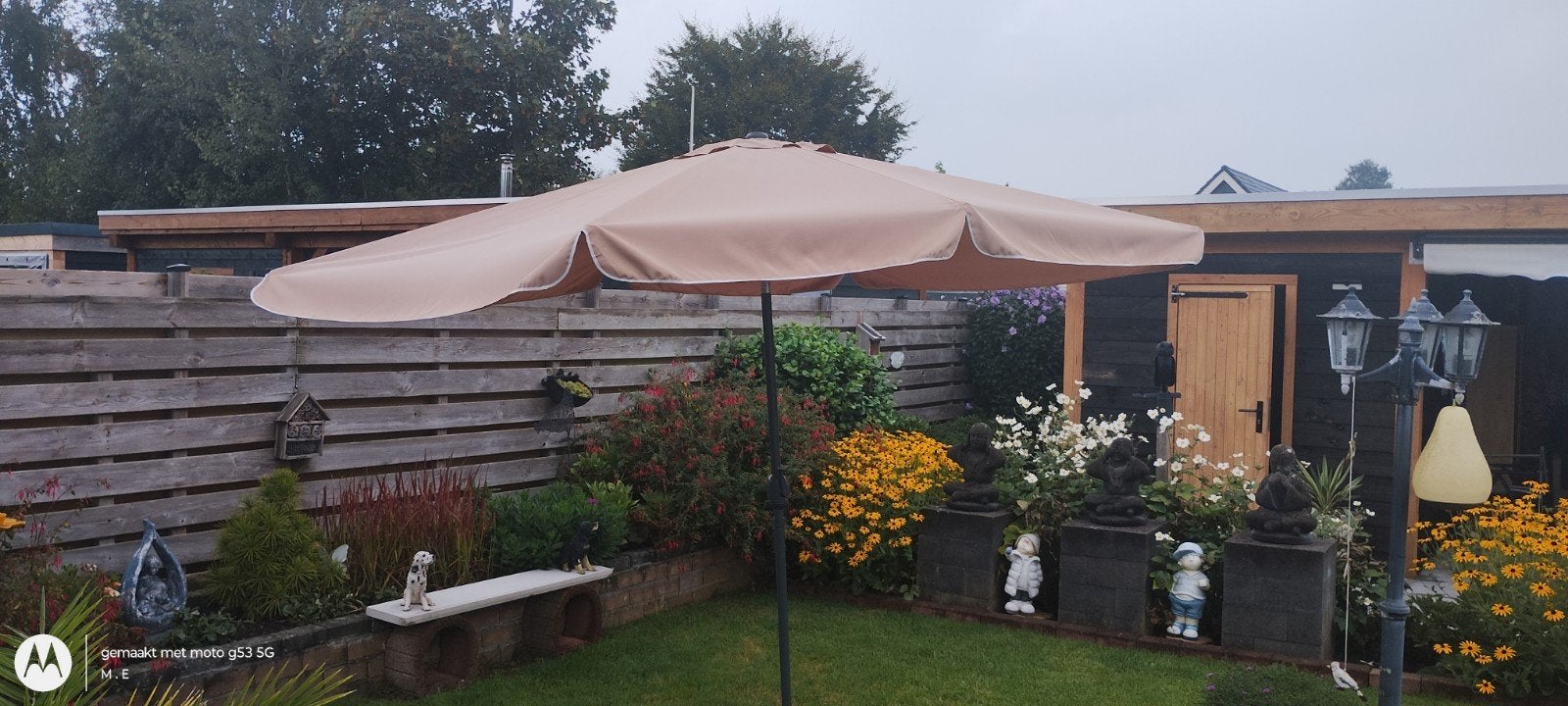 Te koop, Ophalen, Zo goed als nieuw, 2 tot 3 meter, Stokparasol