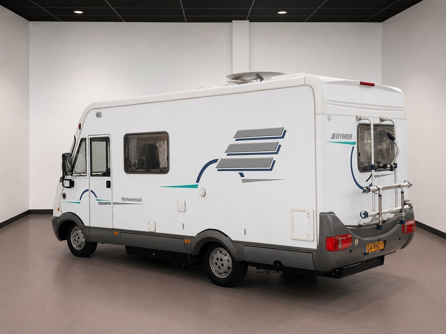 Fiat DUCATO Hymer B574 2x Airco|Vast Bed|4 pers.|Goed onderh, Caravans en Kamperen, Campers, Bedrijf, Airconditioning, Fiat, Airbags