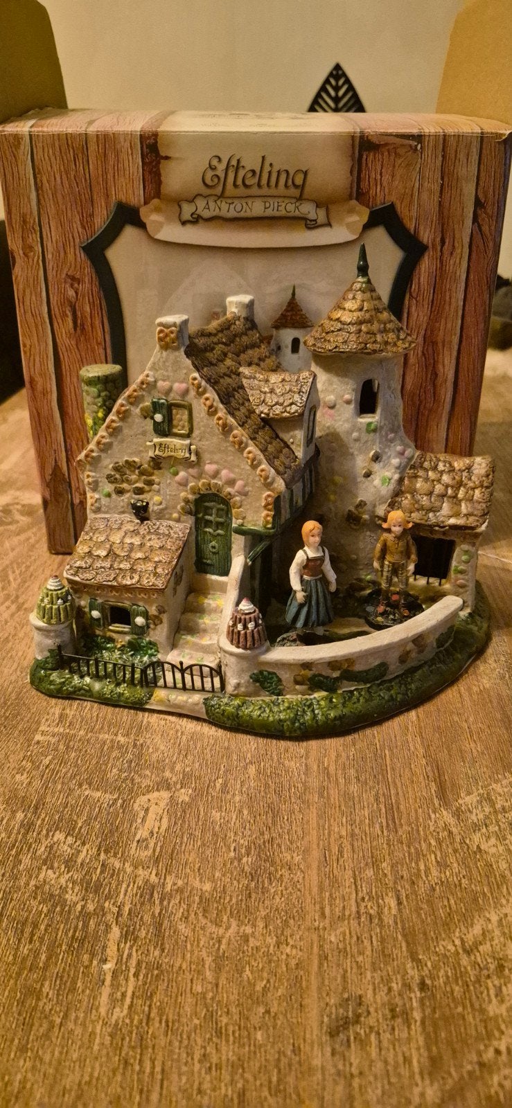 Efteling Hans en Grietje set - huisje, oven, poppetjes, Ophalen of Verzenden, Zo goed als nieuw, Beeldje of Poppetje