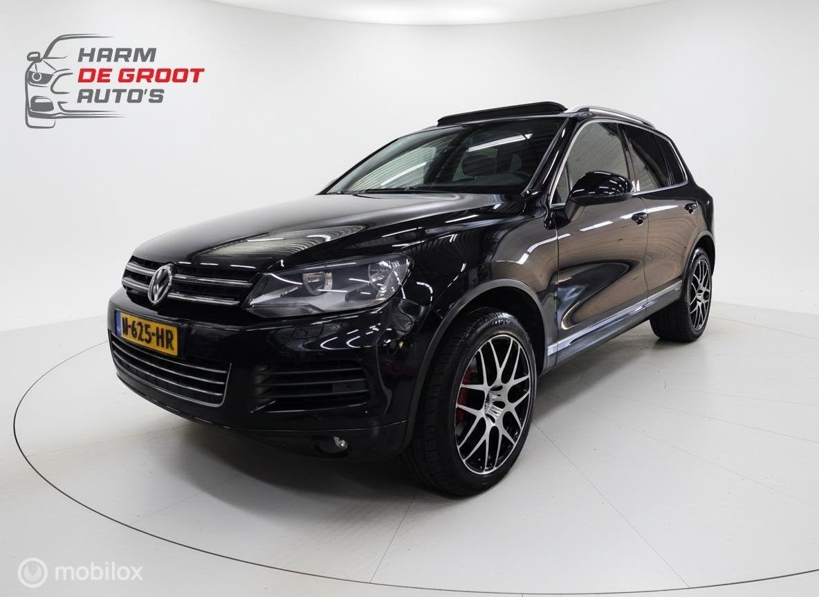 Volkswagen Touareg 3.6 FSI Highline/Pano/Clima/Cruise/20'', Auto's, Automaat, Euro 5, Gebruikt, Zwart