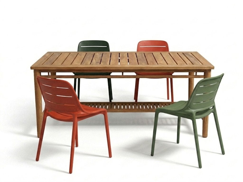 Foto 2 van Tuinset Teak | 180cm | Opruiming > 50% korting
