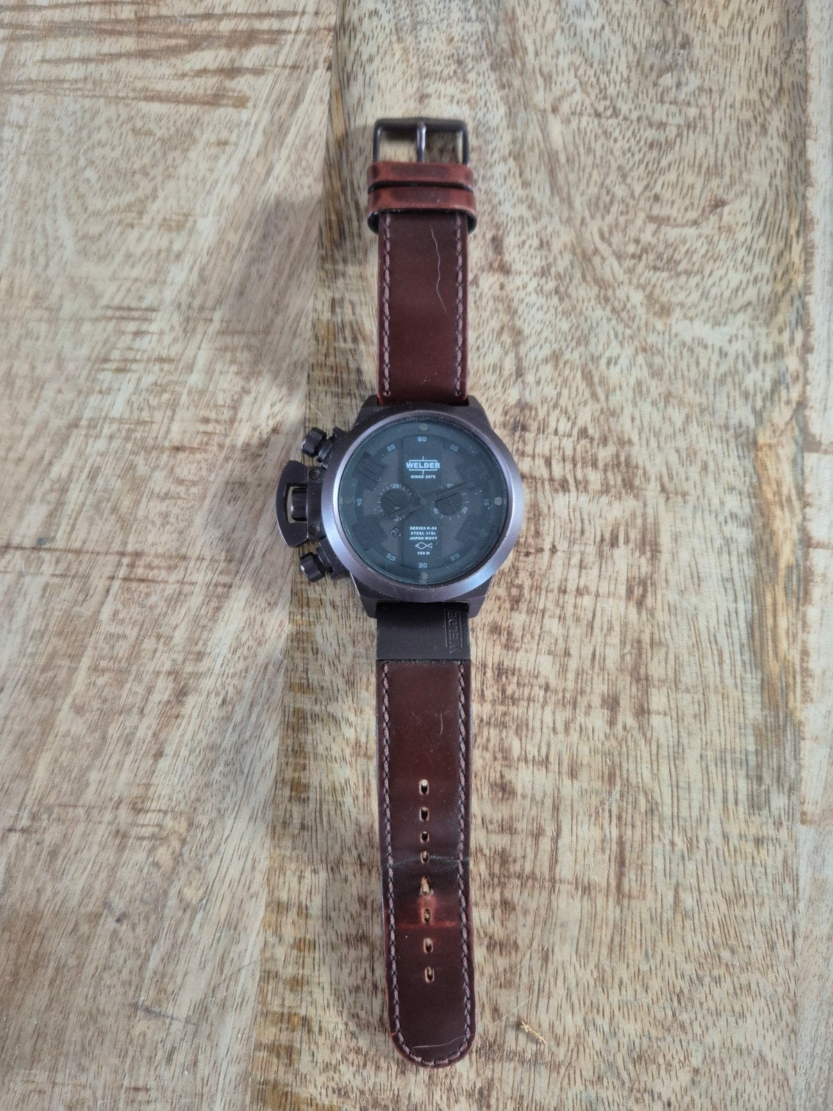 Welder K-24 Herenhorloge - Stoer en Robuust, Ophalen of Verzenden