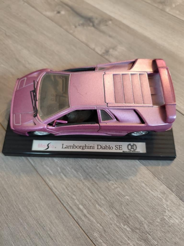 Maisto Lamborghini Diablo SE 30th Anniversary Model, Ophalen of Verzenden, Groter dan 1:32, Auto, Overige merken
