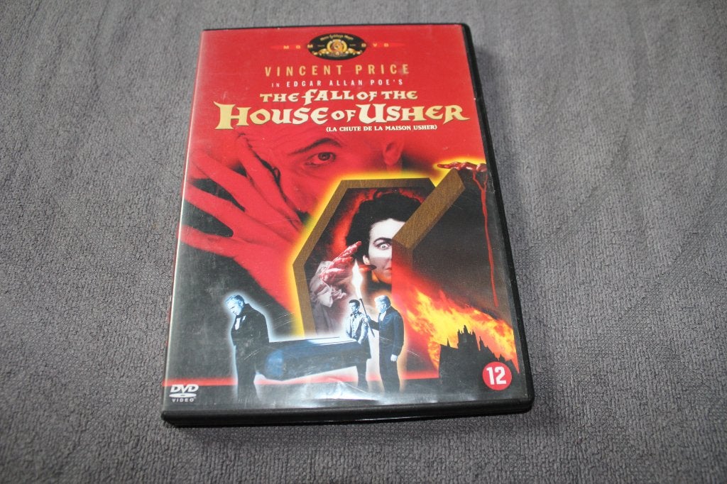DVD The Fall of the House of Usher, Nederlands, Overige genres, Ophalen of Verzenden, Vanaf 12 jaar