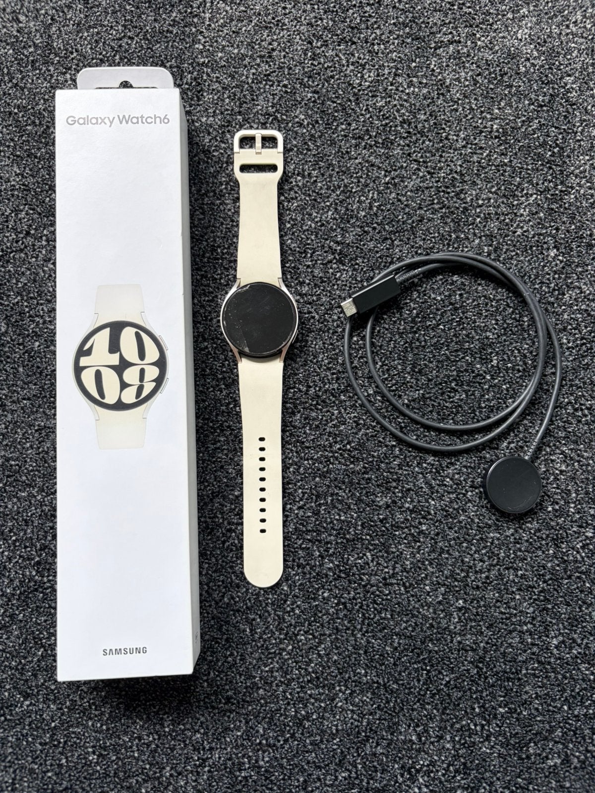 Samsung watch 6, Sieraden, Tassen en Uiterlijk, Smartwatches, Ophalen, Waterdicht, Zo goed als nieuw, Android