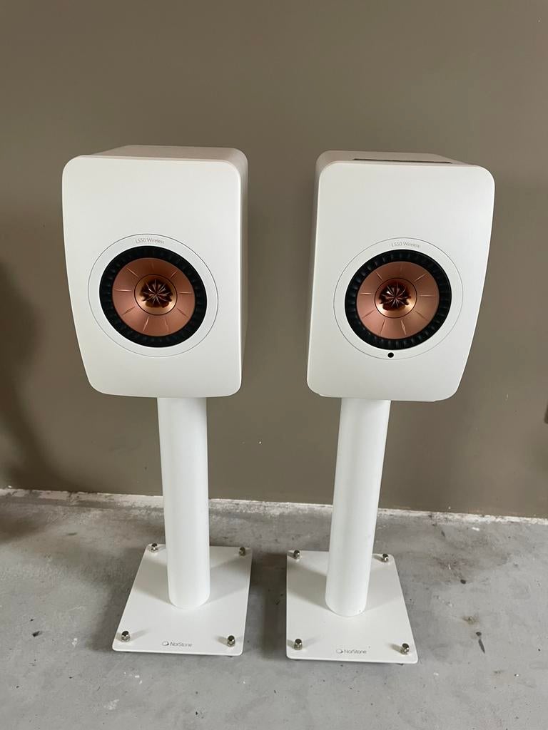 Kef LS50 wireless, Audio, Tv en Foto, Luidsprekers, Ophalen, Zo goed als nieuw, Front, Rear of Stereo speakers, Overige merken