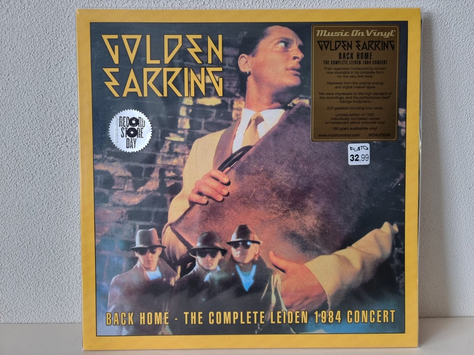 golden earring live yellow vinyl, Verzenden