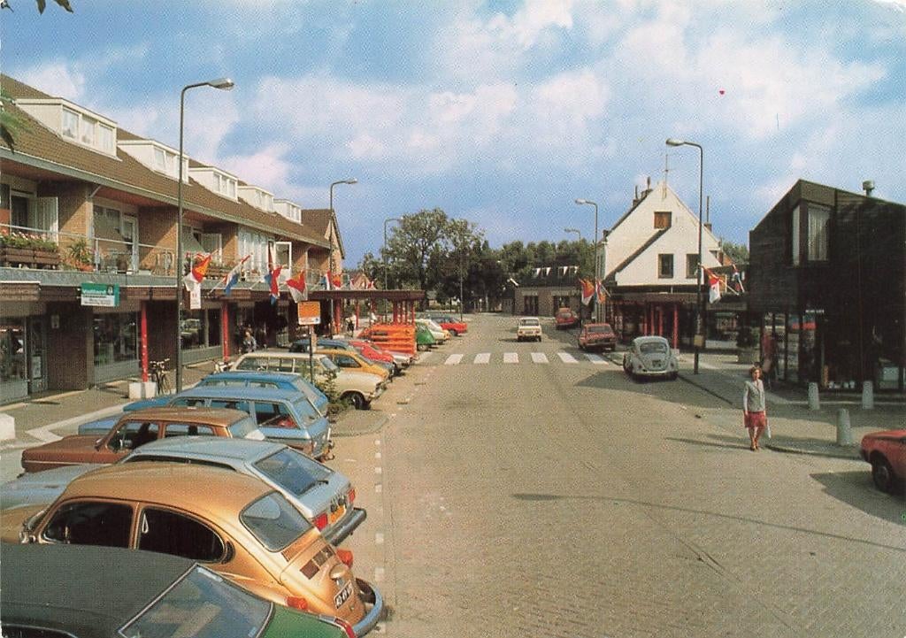 Bergschenhoek, Dorpsstraat, Ophalen of Verzenden, 1960 tot 1980, Gelopen, Zuid-Holland