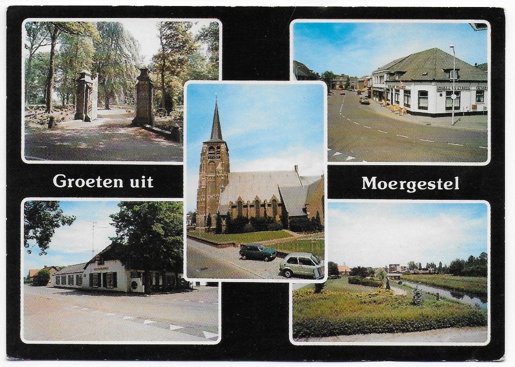 Moergestel Gelopen Ansichtkaart ( B5322 ), Verzamelen, Ophalen of Verzenden, 1980 tot heden, Gelopen