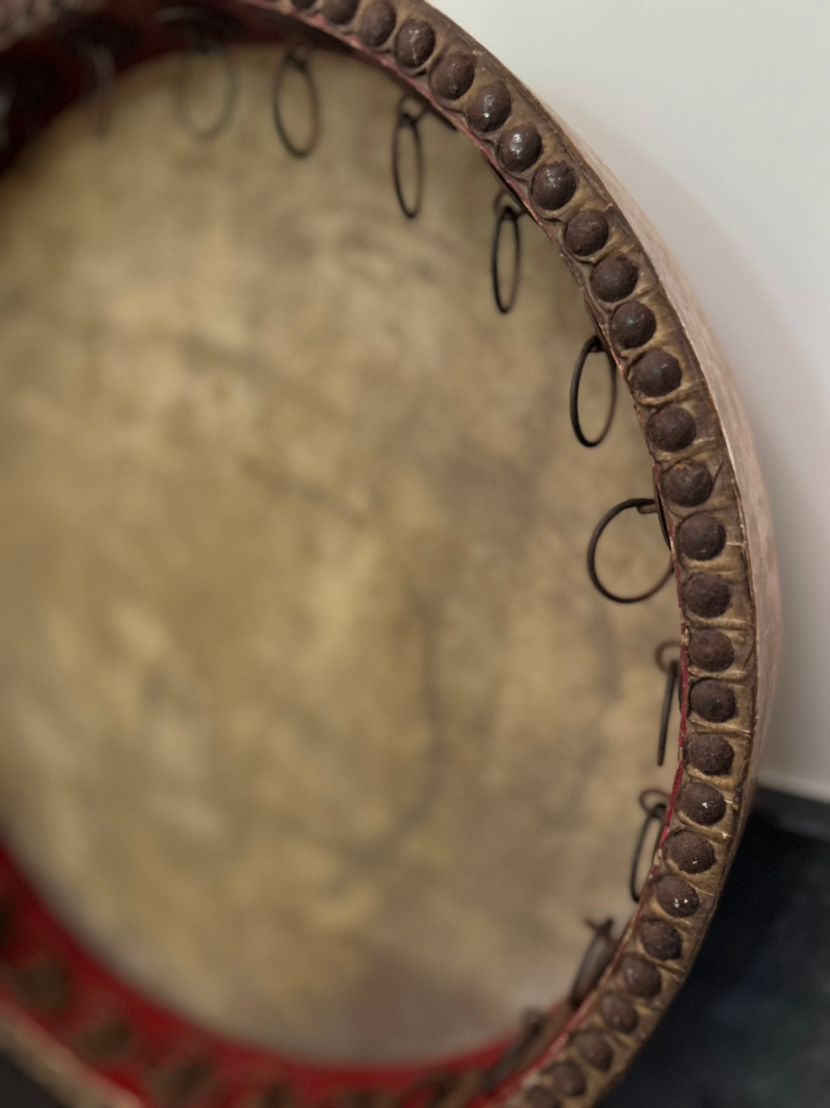 Oude Perzische tamboerijn handdrum Def Daf, Antiek en Kunst, Ophalen of Verzenden