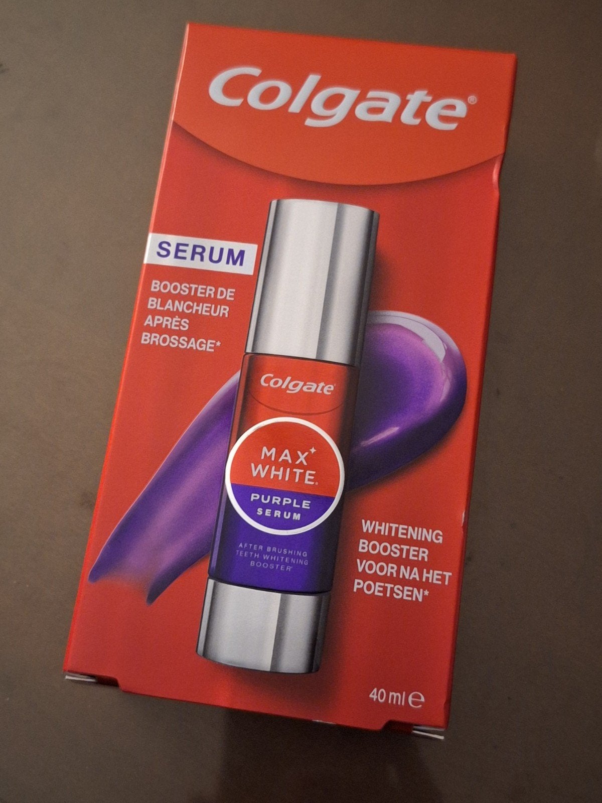 Colgate Max White Purple Serum - Whitening Booster, Verzenden, Nieuw, Overige typen
