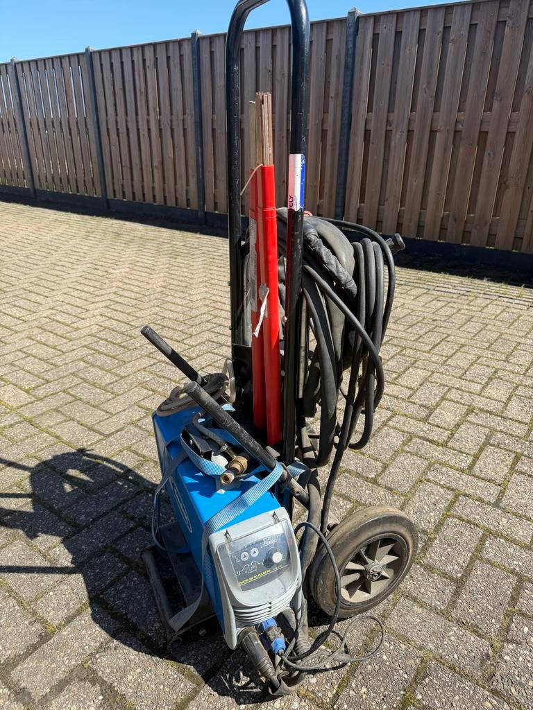 TIG Sincosald Novatig 202DC Compleet, Ophalen, Zo goed als nieuw, 150 tot 250 ampère, Tig