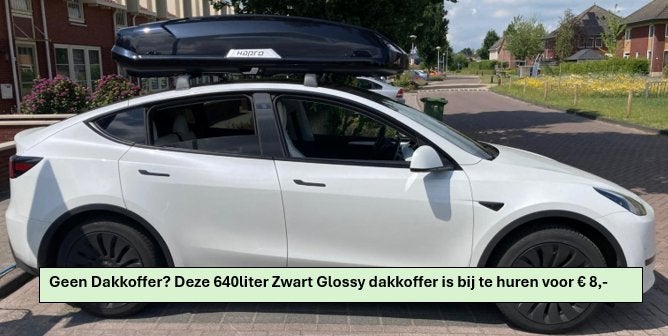Foto 6 van dakdragers Tesla Y incl. montage, eventueel met dakkoffer