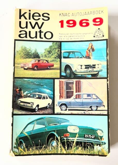 KNAC kies uw auto  1969, Ophalen of Verzenden, Zo goed als nieuw, Algemeen