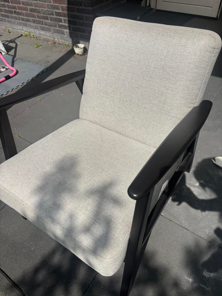 Ikea fauteuil grijs, Ophalen, Zo goed als nieuw, Grijs, Eén