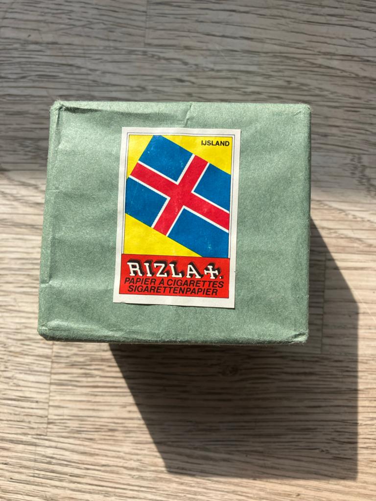 Vintage Rizla+ lucifer doosjes IJsland, Verzamelen, Ophalen of Verzenden, Zo goed als nieuw, Tabaksdoos of Verpakking