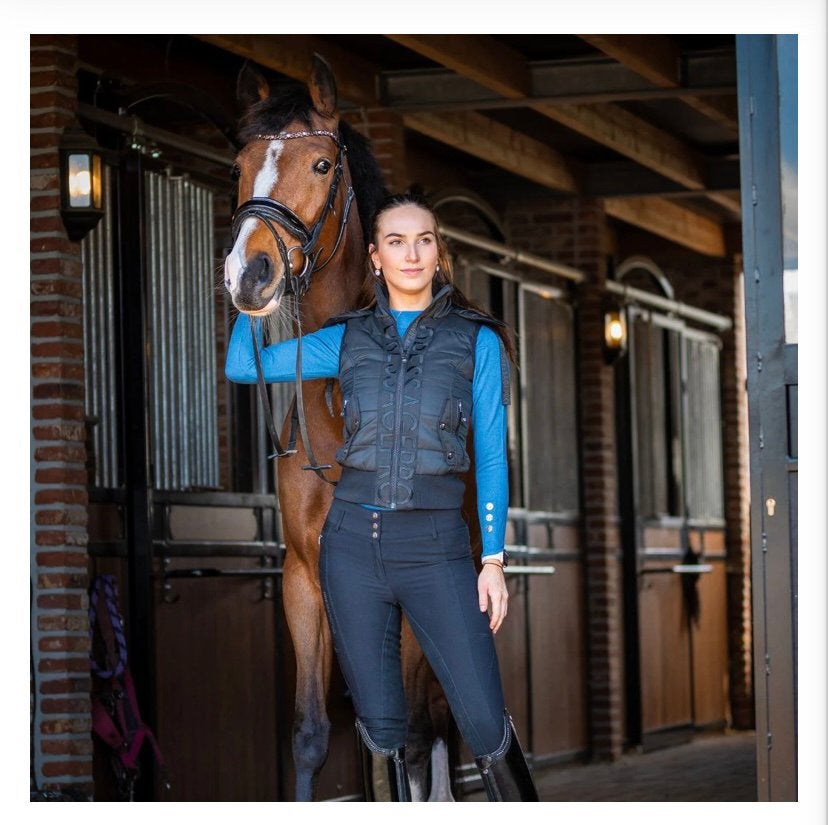Nieuw DressagePro bodywarmer, zwart, maat S, Dieren en Toebehoren, Paardrijkleding, Ophalen of Verzenden, Nieuw, S, Bovenkleding