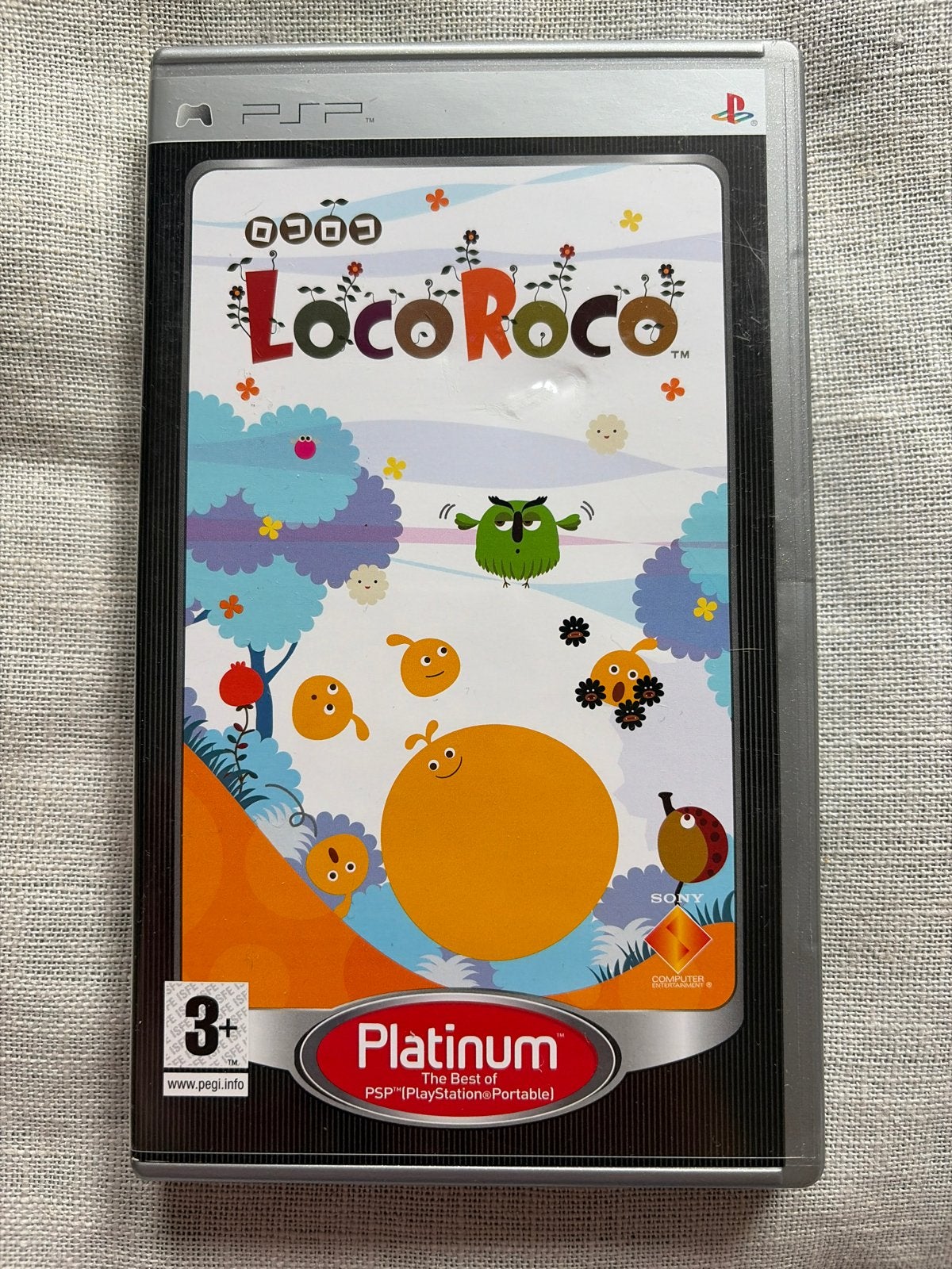 LocoRoco Platinum voor PSP - Vrolijk avontuur!, 1 speler, Ophalen of Verzenden, Zo goed als nieuw, Vanaf 3 jaar