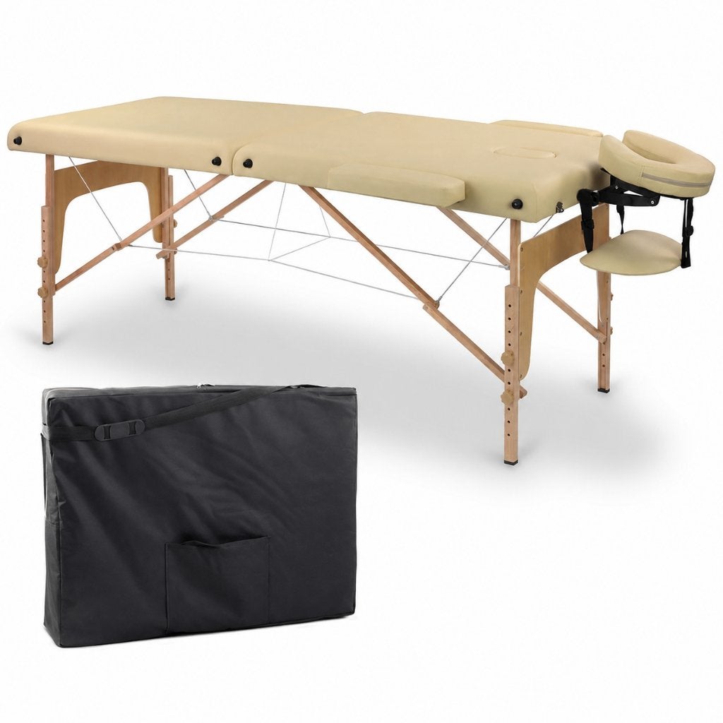 Nieuwe massagetafel 60cm opklapbaar –complete set - 9cm dik, Sport en Fitness, Ophalen of Verzenden, Nieuw, Massagetafel