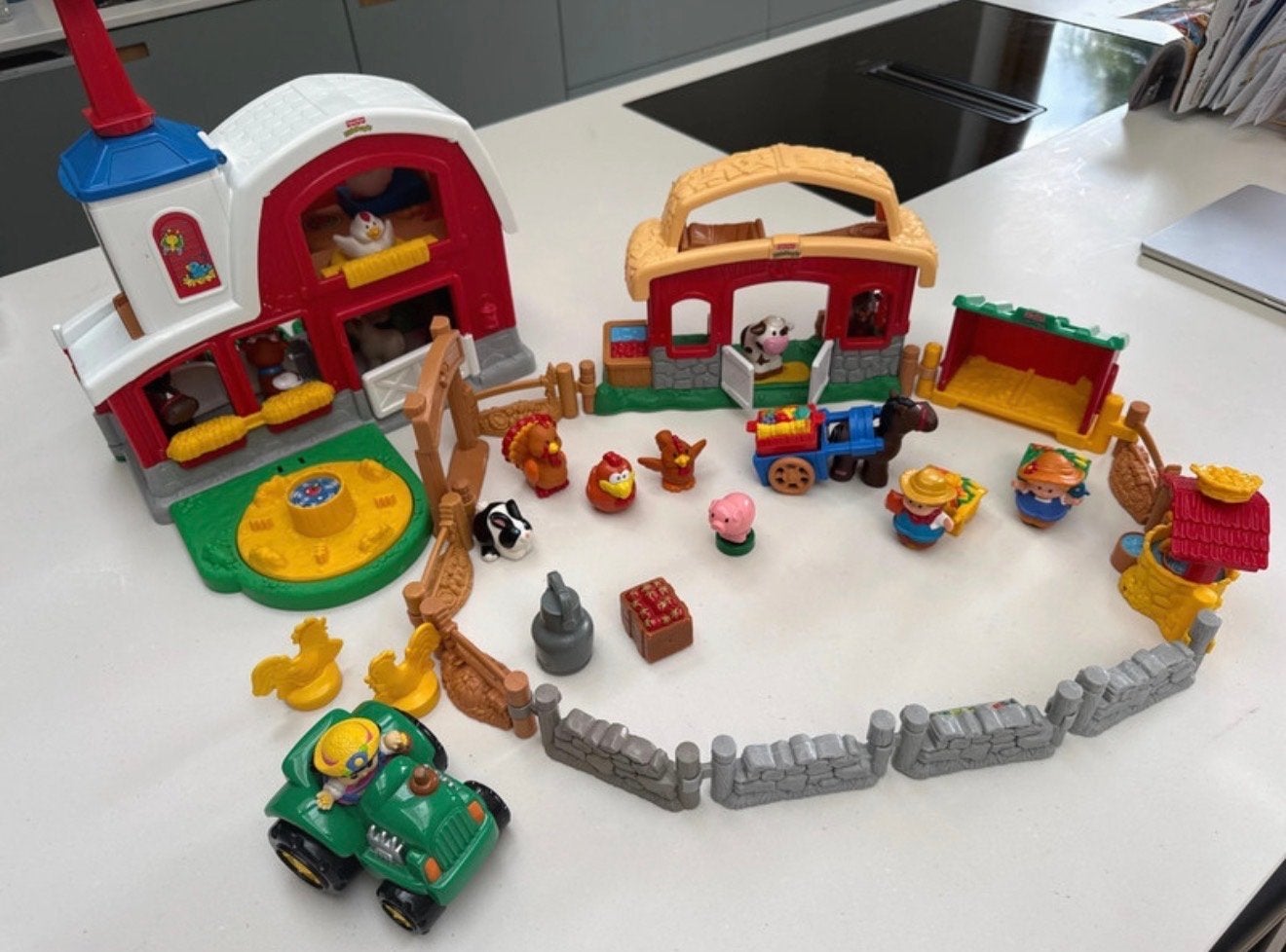 Fisher-Price Little People Boerderij Speelset met Dieren, Ophalen of Verzenden, Gebruikt, Jongen of Meisje