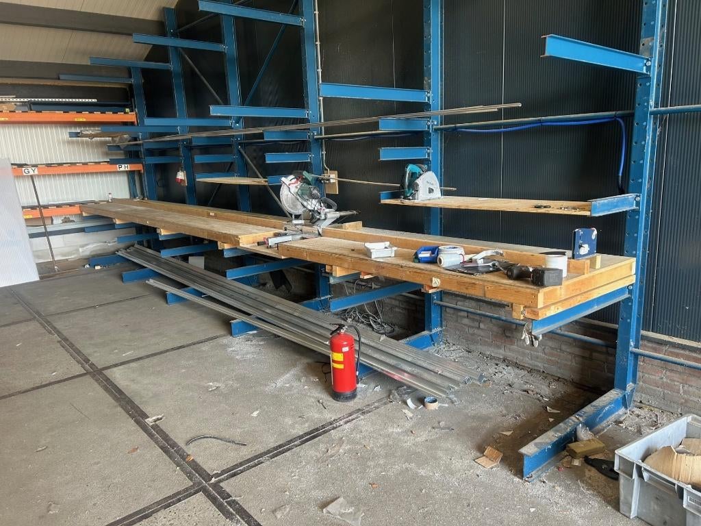33m draagarmstellingen 3500mm 23 stuks, Ophalen