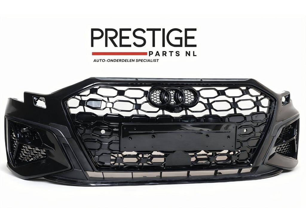 Voorbumper Audi A3 8Y S-Line S3 KLS 6xPDC ORGINEEL BUMPER, Gebruikt, -, Voor, Ophalen of Verzenden