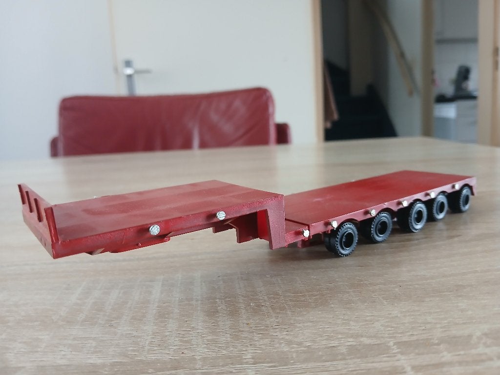 Ballasttrailer van VHmodels schaal 1:50, Hobby en Vrije tijd, Ophalen of Verzenden, Gebruikt, Bus of Vrachtwagen, Overige merken