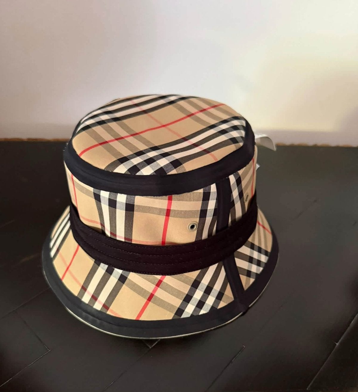 100% Originele - BURBERRY - Reversible Bucket hat - M, Ophalen of Verzenden, Nieuw, 56 of 57 cm (M, 7 of 7⅛ inch)