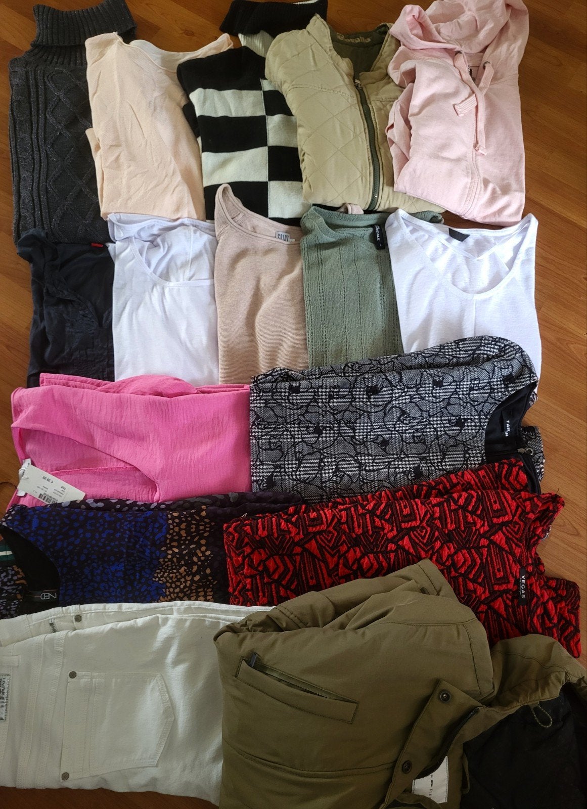 Kleding pakket dames L, Verzenden, Zo goed als nieuw, Maat 42/44 (L)