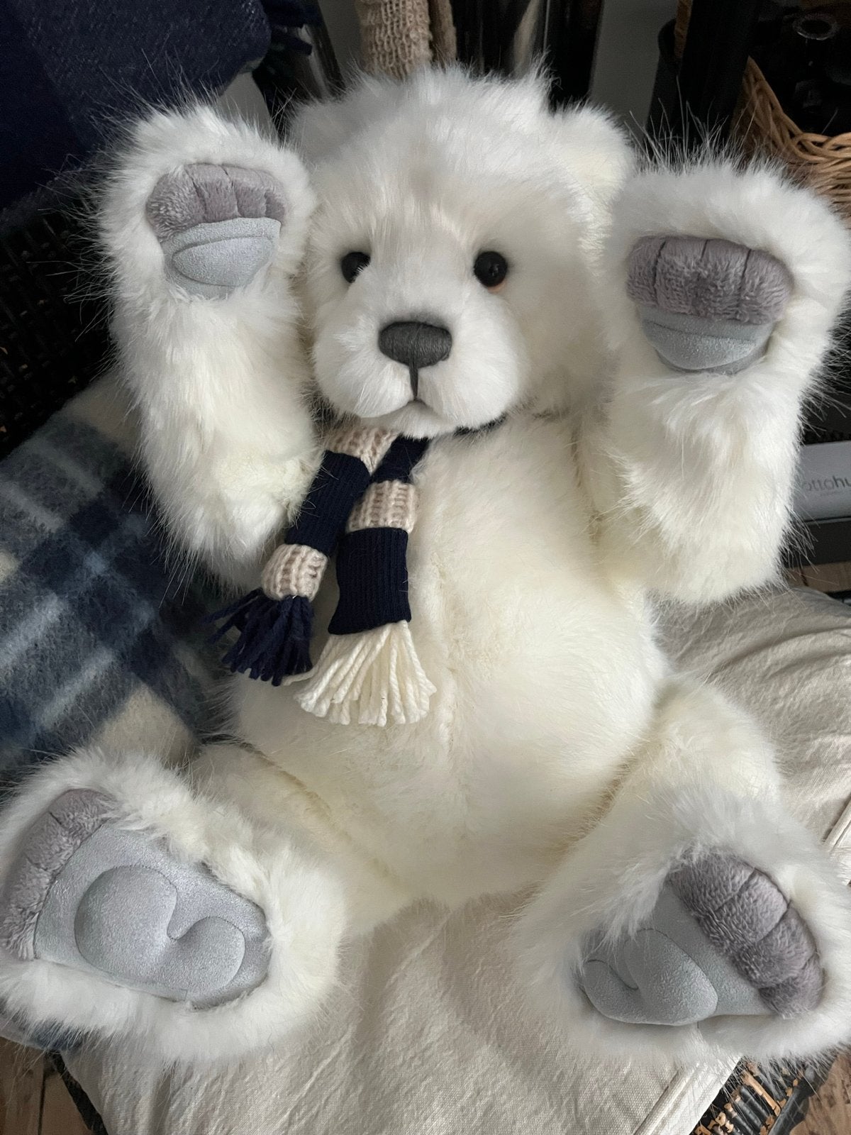 Charlie Bears Lord of the Arctic Limited Edition Knuffelbeer, Verzamelen, Beren en Cherished Teddies, Ophalen of Verzenden, Zo goed als nieuw