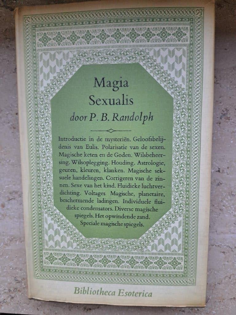 Magia Sexualis – P.B. Randolph (Esoterica 1972 NL), Ophalen of Verzenden, Gelezen, Spiritualiteit algemeen, Overige typen