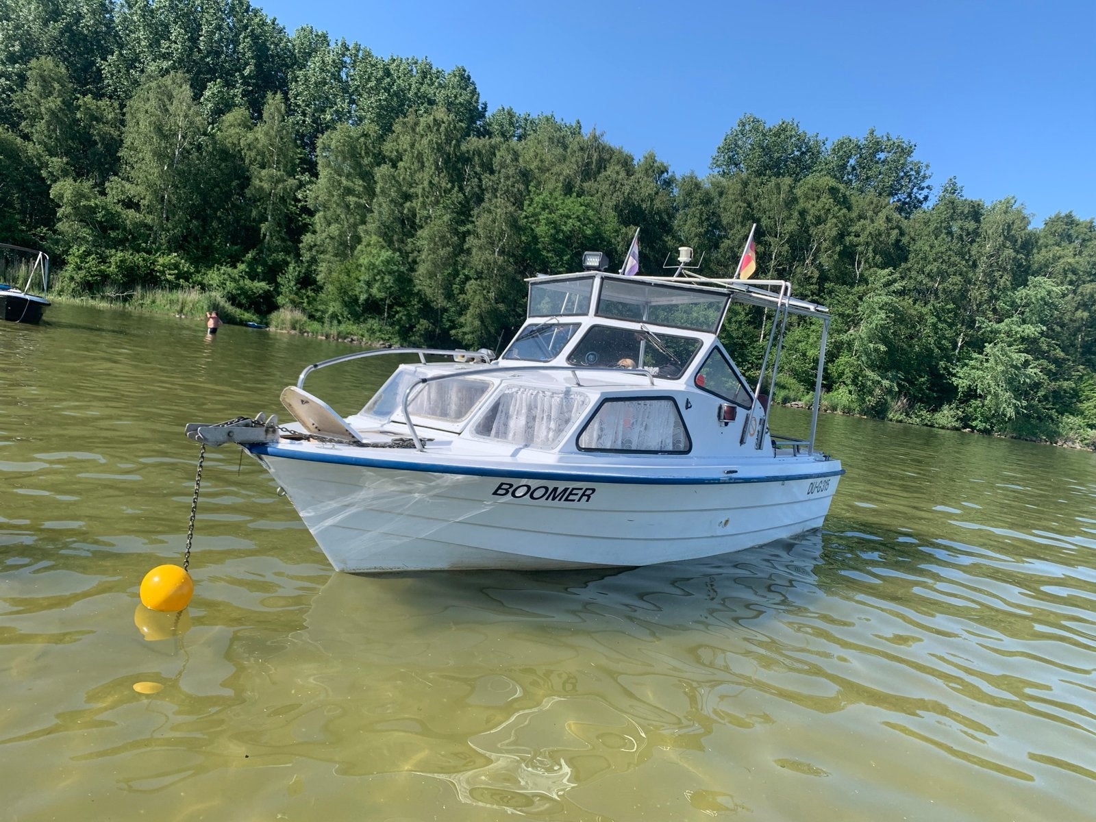 Rana Plast Carbine 550x220cm met trailer boot, Watersport en Boten, Ophalen of Verzenden, Zo goed als nieuw