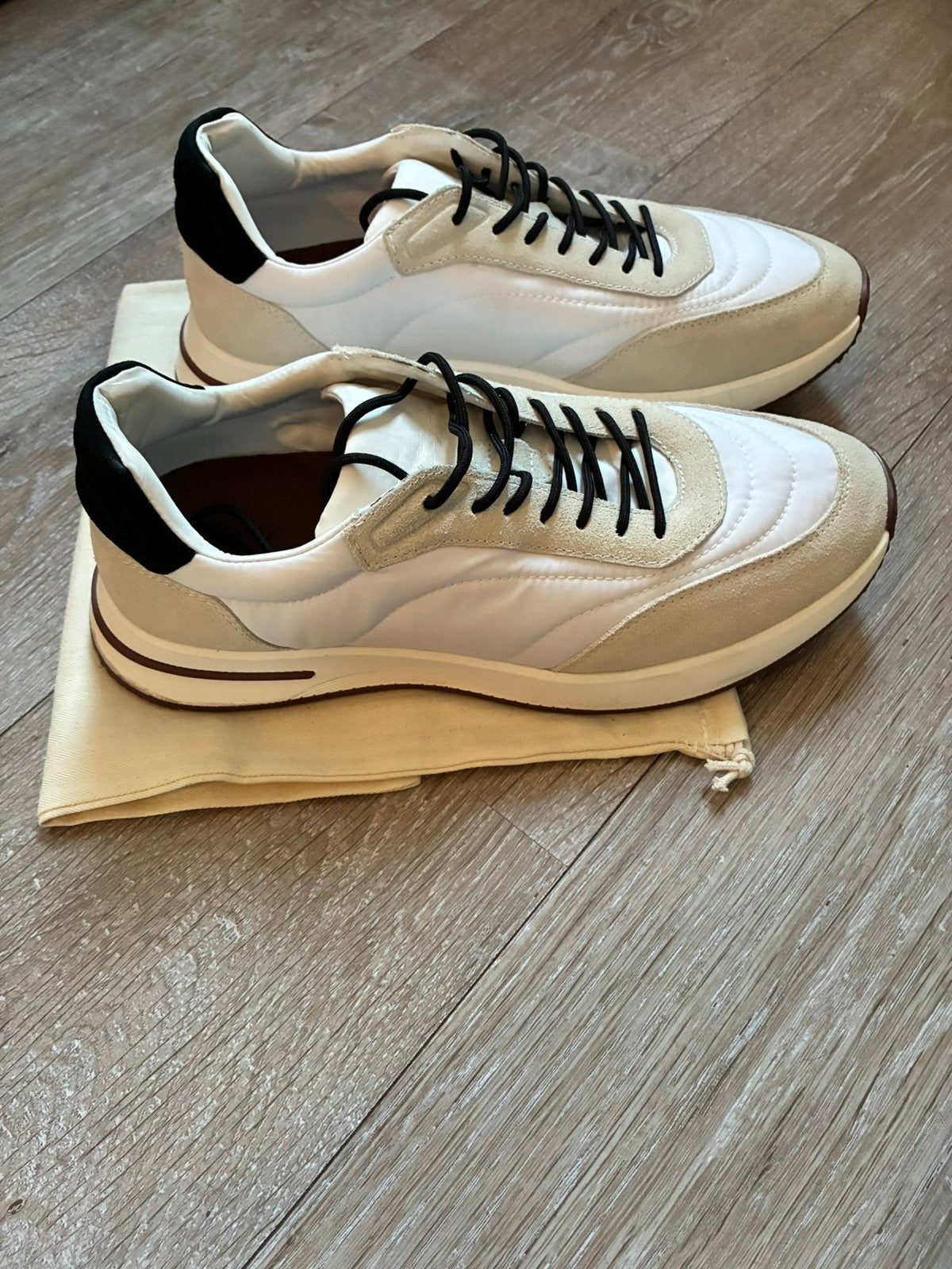 Originele Loro Piana Week End Walk Sneakers – Maat 42 –, Kleding | Heren, Schoenen, Wit, Ophalen of Verzenden, Sneakers of Gympen