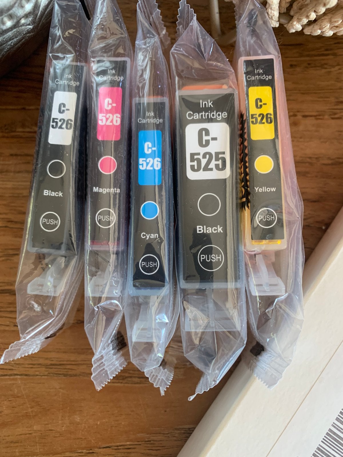 Nieuw huismerk Cartridges 525/526 voor o.a CanonPixma, Computers en Software, Printerbenodigdheden, Ophalen of Verzenden, Zo goed als nieuw