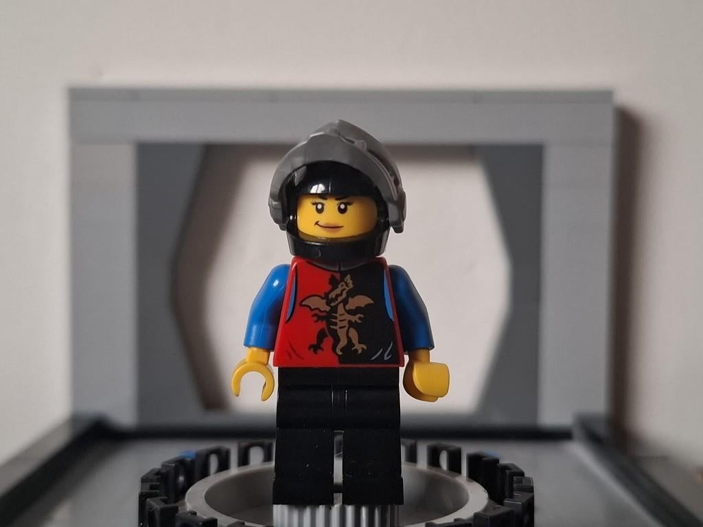 LEGO Castle - minifiguur - cas581 - Dragon Knight, Lego, Ophalen of Verzenden, Zo goed als nieuw, Minifiguur