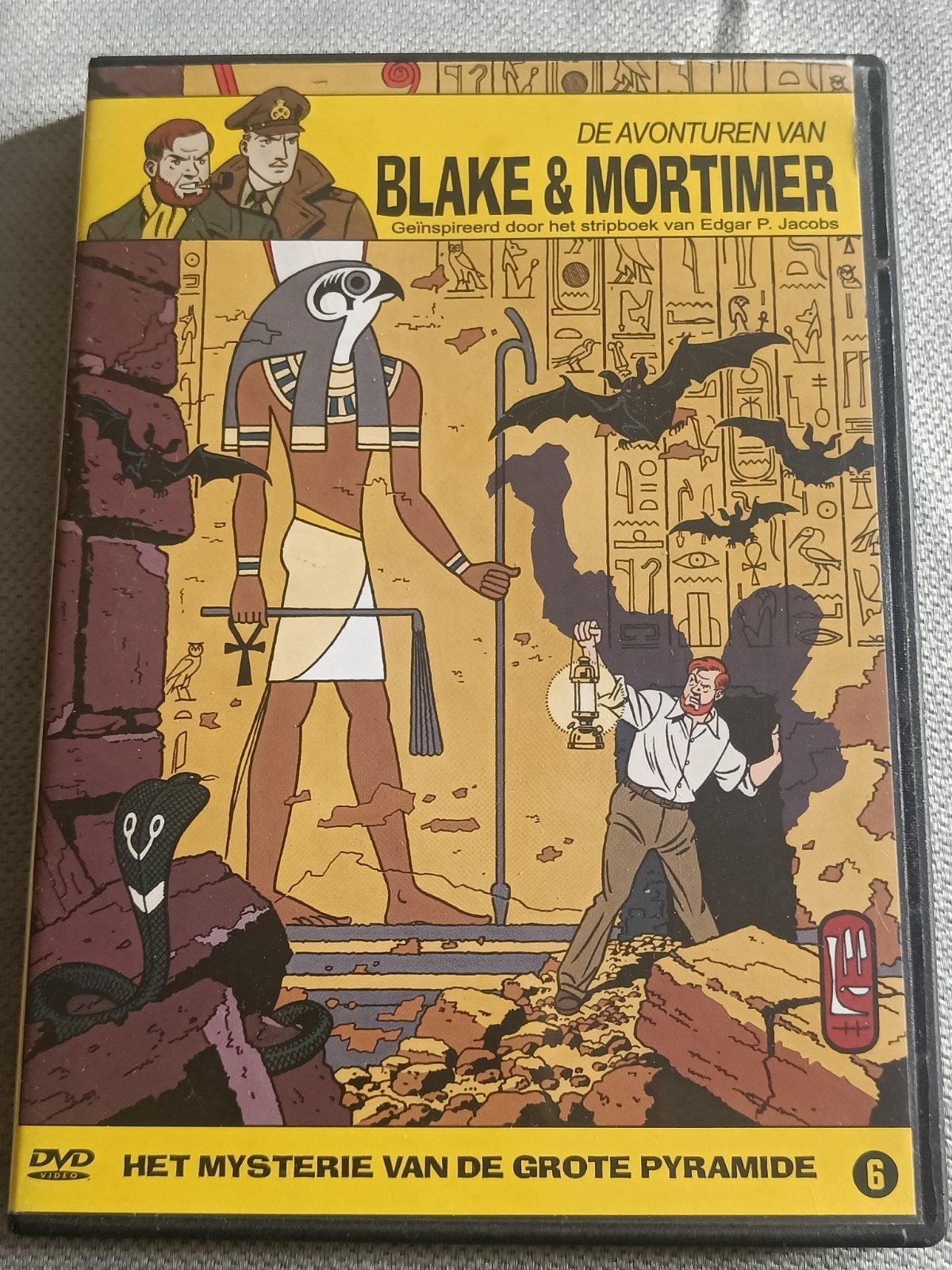 Blake & Mortimer: Het Mysterie van de Grote Piramide, Europees, Tekenfilm, Nederlands, Ophalen of Verzenden
