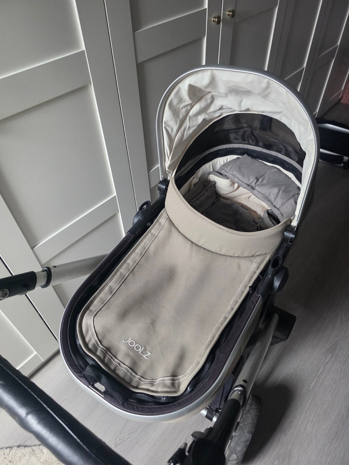Joolz Day 1 kinderwagen met reiswieg en voetenzak, Ophalen, Gebruikt, Overige merken, Met reiswieg
