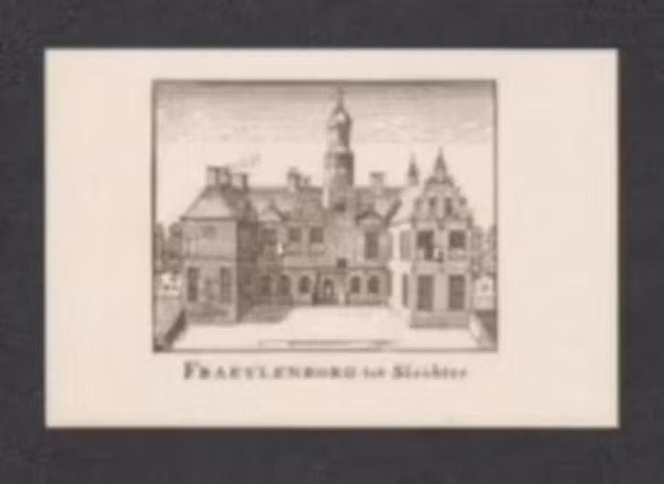 Slochteren Borg Fraeylenborg tot Slochter., Ophalen of Verzenden, 1960 tot 1980, Ongelopen, Groningen