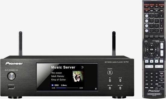 Pioneer N-P01 Netwerk Audio Speler met Afstandsbediening, Ophalen, Zo goed als nieuw, USB 2, Zonder harde schijf