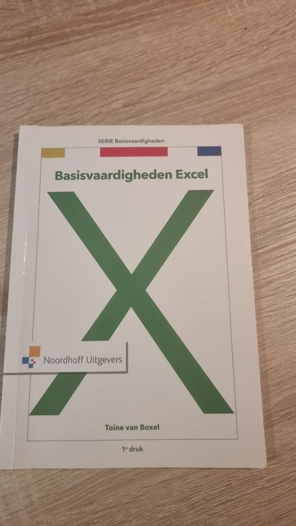 Basisvaardigheden Excel, Verzenden, HBO, Zo goed als nieuw, Noordhoff Uitgevers
