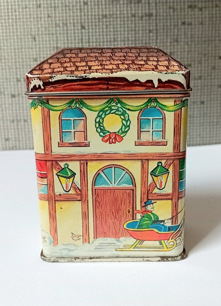 klein huisjes blik kerst, Verzenden, Overige