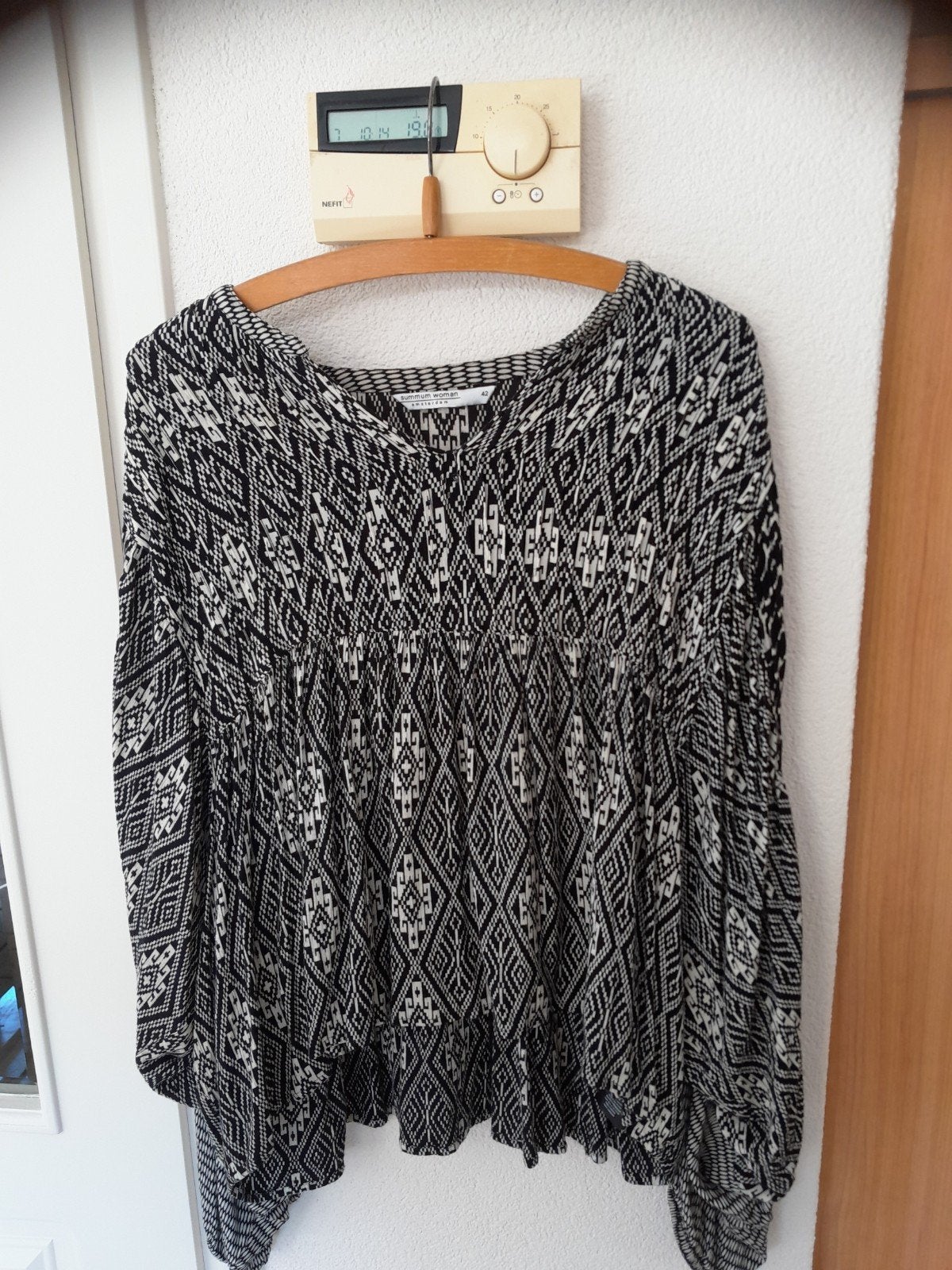 Blouse van Summum woman maat 42 Ibiza stijl, Kleding | Dames, Summum Woman, Verzenden, Zo goed als nieuw, Maat 42/44 (L)
