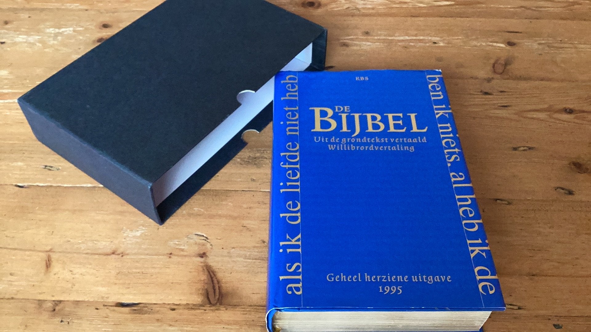 BIJBEL - Willibrordvertaling 1995 Huwelijkseditie (gaaf), Ophalen of Verzenden, Zo goed als nieuw