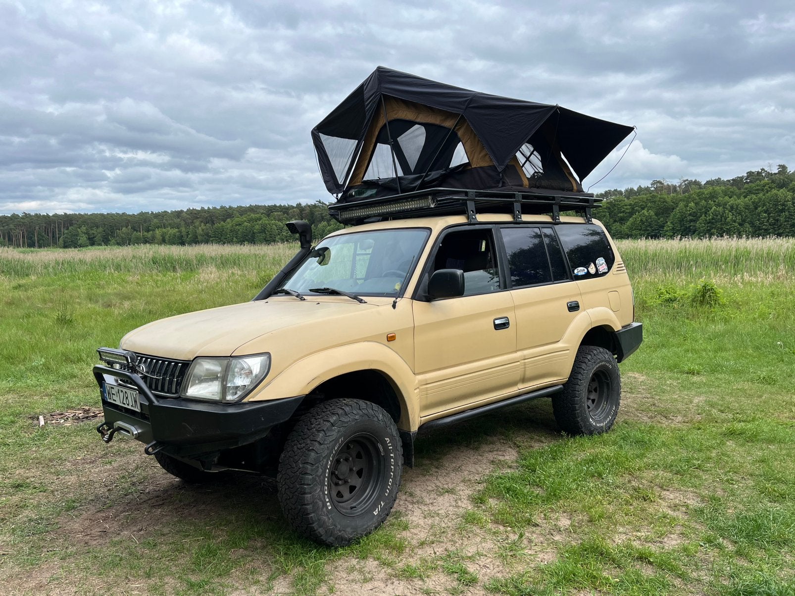 toyota 4x4 prado 90, Auto's, Automaat, Beige, 2500 kg, 2980 cc