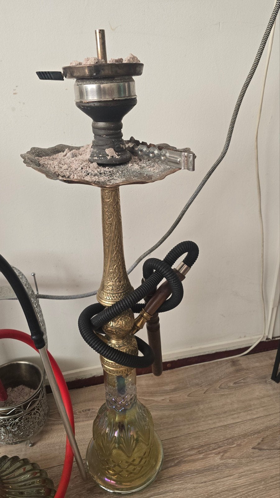 Waterpijp / Shisha - Gebruikt cooper, Ophalen, Gebruikt, (Water)pijp