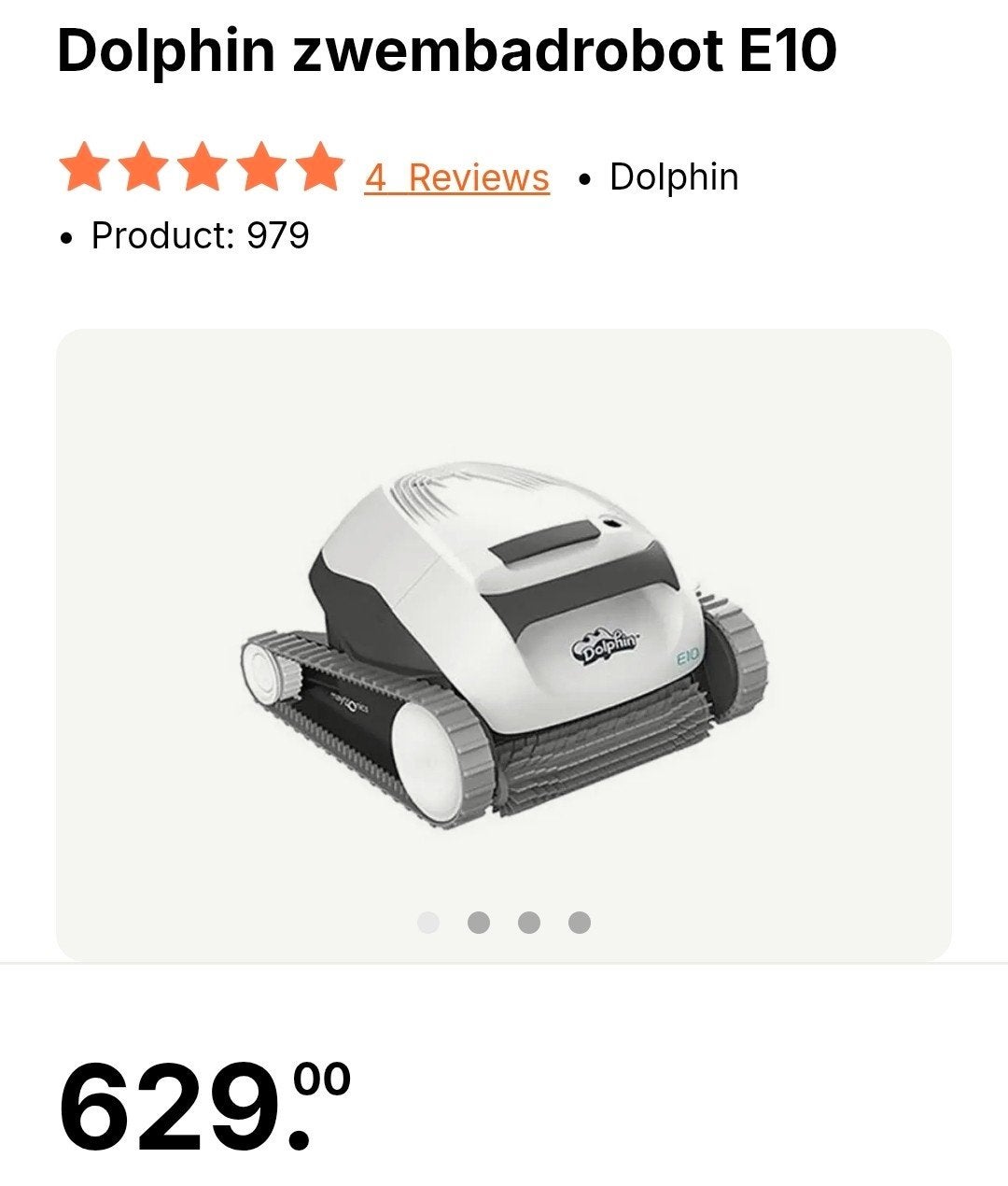 Zwembad robot stofzuiger, Minder dan 80 cm, Ophalen of Verzenden, Zo goed als nieuw, Inbouwzwembad